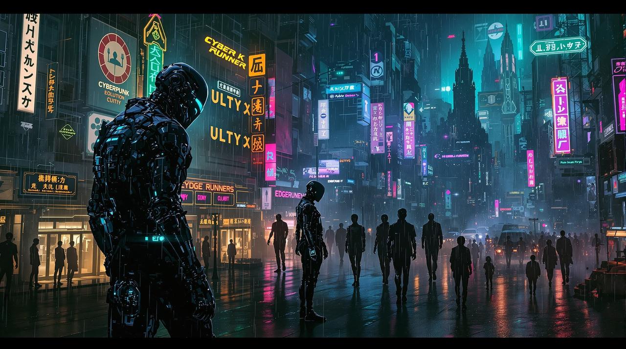 3D动漫精选专题 - 赛博朋克：从银翼杀手到边缘行者